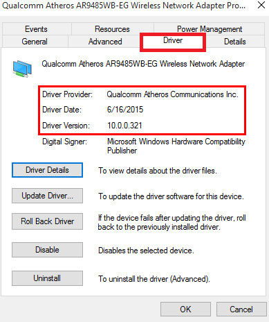 update wifi drivers windows 10